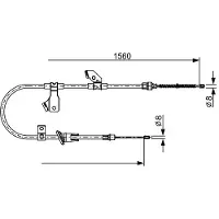 Bosch 1 987 482 626 Handremkabel