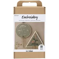 Creativ Light Frame Embroidery Craft Kit Beige