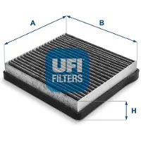 Ufi 54.113.00 Interieurfilter