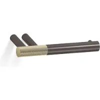 DECOR WALTHER WC Rolhouder Club TPH1 Mat Donker Metaal Mat Goud