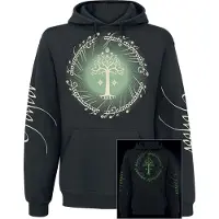 Le Seigneur Des Anneaux Trui met capuchon - Gondor - S tot XXL - voor Mannen - zwart | Maat M