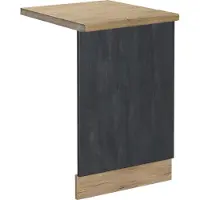 Vicco R-Line Frontpaneel – 45 cm WB Eik Zwart beton