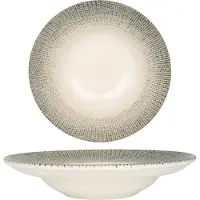 Bonna Pastabord sway porselein 27 cm (450cc) set van 2