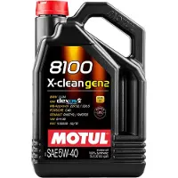 Motul Motorolie 109762 8100 X-Clean GEN2 5W40 5L
