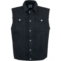 Black premium by emp Bodywarmer - Life Of An Easy Rider - S tot 5XL - voor Mannen - zwart | Maat 3XL