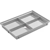ACO Hexaline roostergoot Verzinkt 1000mm