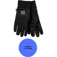 Heat Keeper Heatkeeper - Thermo Handschoenen - Unisex - Zwart - XXL - 4-Paar - Handschoenen winter
