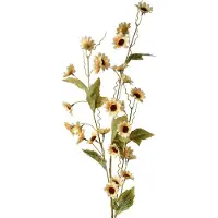 Clayre & Eef Kunstbloem 107 cm Geel Kunststof