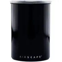 Airscape - Airscape - Koffiebonen - Voorraadpotten - Lucht dicht - Koffie - Staal - Glans Zwart - 500 gram