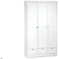 Intertrade Kast Landwood Wit 3-deurs