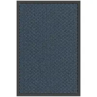 vidaXL Deurmat 40x60 cm blauw