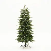 Everlands Kunstkerstboom Grandis Slim Fir 150 cm Hoog Groen