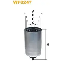 WIX FILTERS WF8247 Brandstoffilter