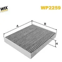 WIX FILTERS WP2259 Interieurfilter