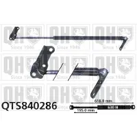 Quinton Hazell QTS840286 Gasveer achterklep