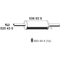 ERNST 536028 Einddemper