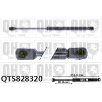 Quinton Hazell QTS828320 Gasveer achterklep