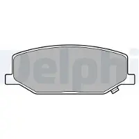 Delphi LP3657 Remblokken