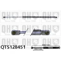 Quinton Hazell QTS128451 Gasveer achterklep