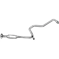 VEGAZ DS-119 Uitlaat middendemper
