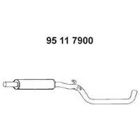 VEGAZ VS-402EBER Uitlaat middendemper