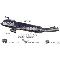 ERNST 140188 Einddemper