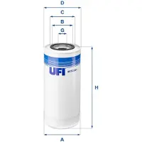 Ufi 24.012.00 Brandstoffilter