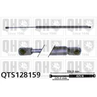 Quinton Hazell QTS128159 Gasveer achterklep