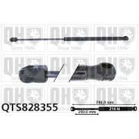Quinton Hazell QTS828355 Gasveer motorkap