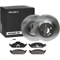 RIDEX 3405B0475 Remschijven en blokken