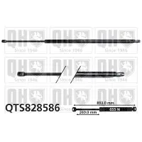 Quinton Hazell QTS828586 Gasveer achterklep
