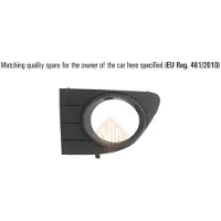 ISAM 0138719 Ventilatiegrille, bumper