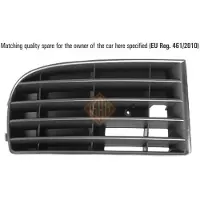 ISAM 0908716 Ventilatiegrille, bumper
