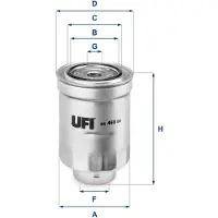 Ufi 24.469.00 Brandstoffilter