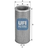 Ufi 25.572.00 Oliefilter