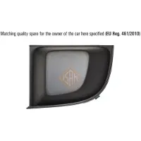 ISAM 0130717 Ventilatiegrille, bumper