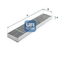 Ufi 54.317.00 Interieurfilter