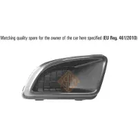 ISAM 0408716 Ventilatiegrille, bumper