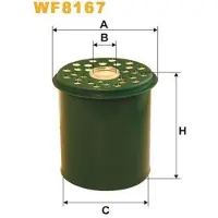 WIX FILTERS WF8167 Brandstoffilter