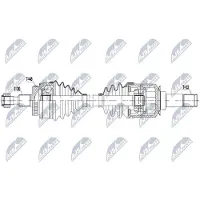 NTY NPW-ME-130 Aandrijfas