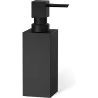 DECOR WALTHER Zeepdispenser Corner 140 ml Vierkant Mat Zwart