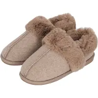 Apollo Home Boots Felt + Fur Pantoffels Maat: 37/38