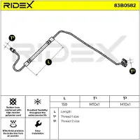 RIDEX 83B0582 Remslang