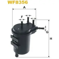 WIX FILTERS WF8356 Brandstoffilter