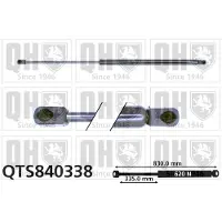 Quinton Hazell QTS840338 Gasveer achterklep