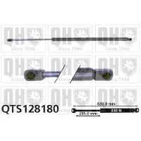 Quinton Hazell QTS128180 Gasveer achterklep