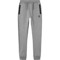 Name it Broek 'NKMVimo' grijs gemêleerd / zwart / wit
