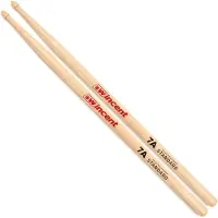 Wincent Drumstokken - W-7A - Select Series - 7A - American hickory - 395 x 13,6mm - Acorn tip - Paar
