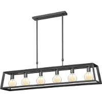 Home Sweet Home hanglamp Sito taps telesc 6L - zwart