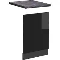 Vicco R-Line Frontpaneel – 45 cm, WB Antraciet Zwart hoogglans
